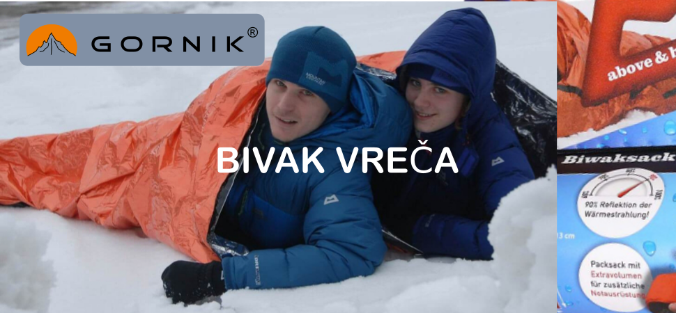 Bivak vreča - odlična ultralahka zaščita kadar gredo stvari narobe