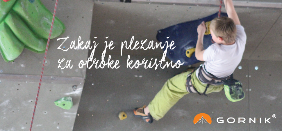 zakaj je plezanje za otroke koristno