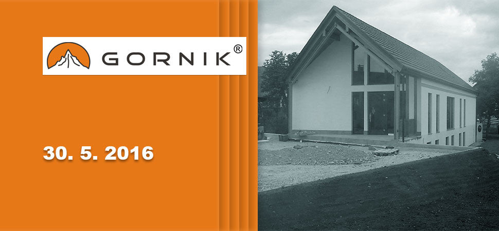 Trgovina Gornik v nastajanju