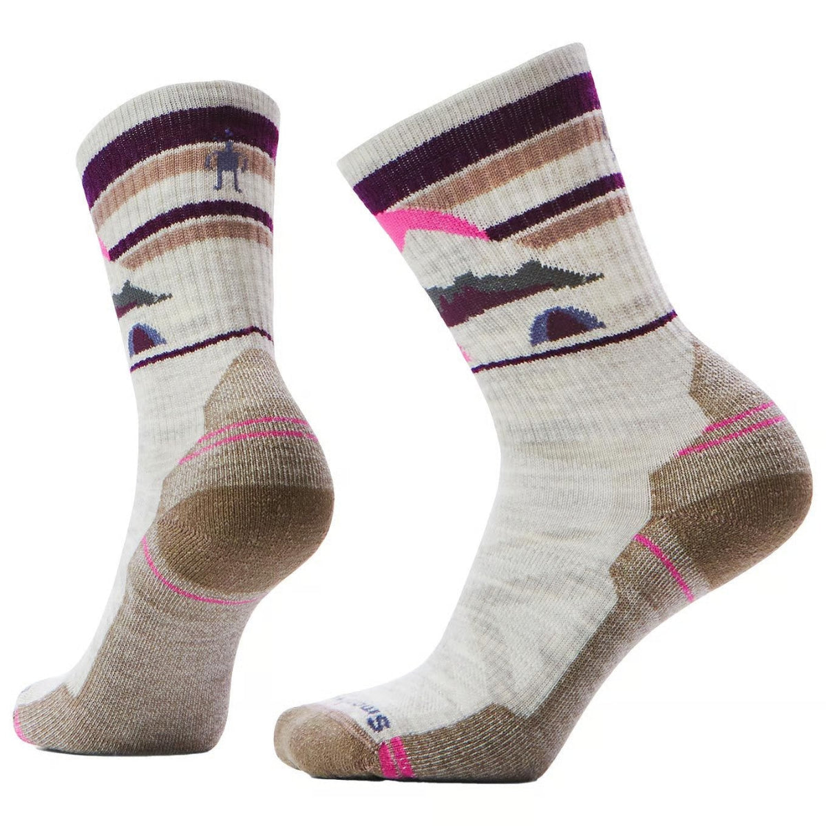 zenske nogavice smartwool hike mountain moon