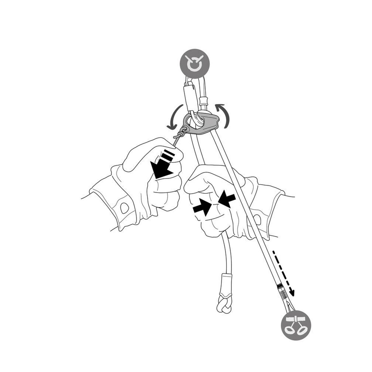 nastavljiva popkovina petzl connect adjust