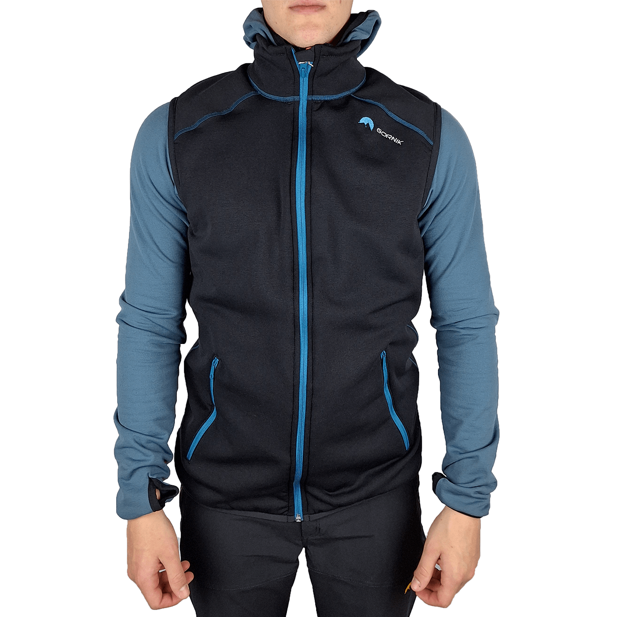 brezrokavnik kavka brez kapuce