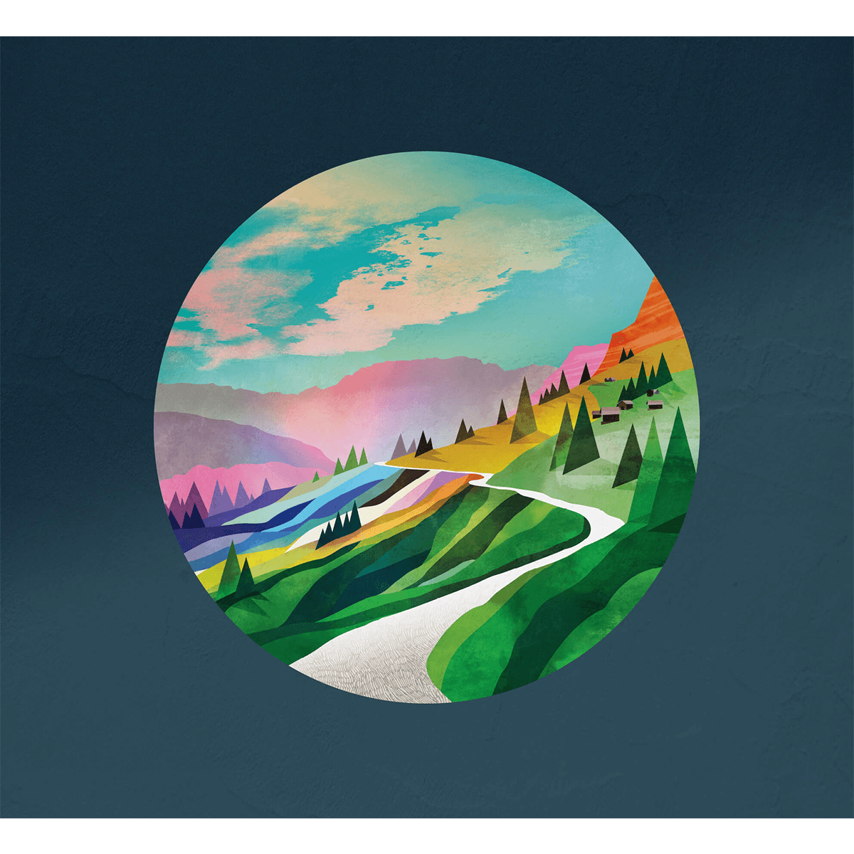 stenska prenosljiva nalepka durido dolomiti