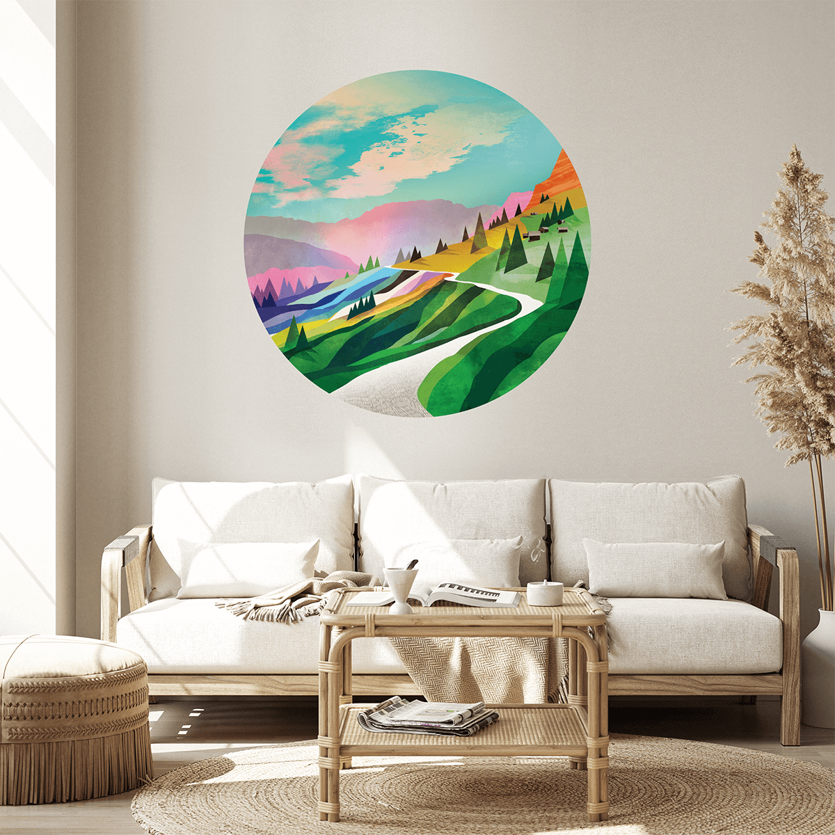 stenska prenosljiva nalepka durido dolomiti