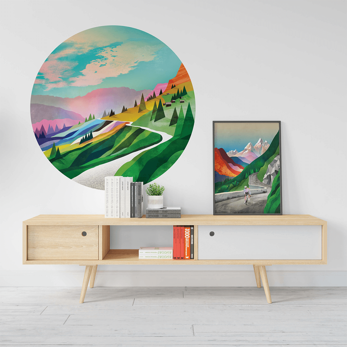 stenska prenosljiva nalepka durido dolomiti