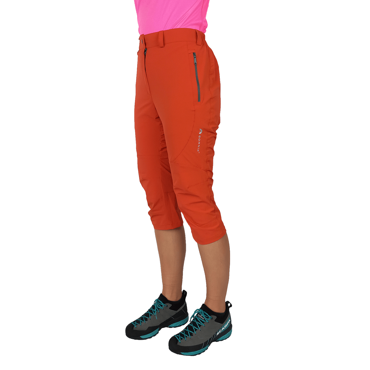 zenske 3/4 hlace krim recycled