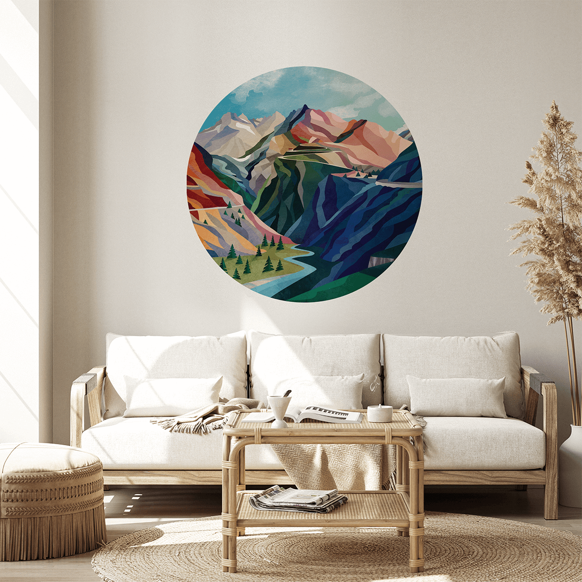 stenska prenosljiva nalepka durido passo