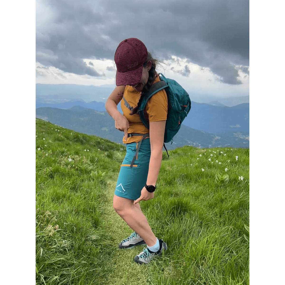 zenske kratke hlace peca recycled