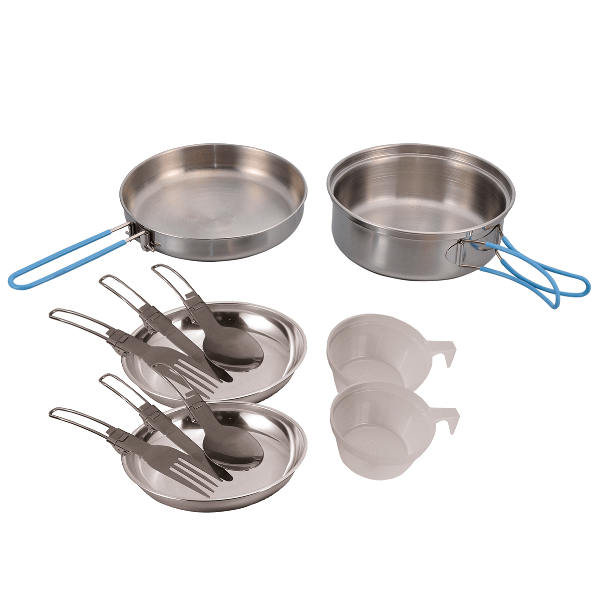 set posode popote inox 2 osebi