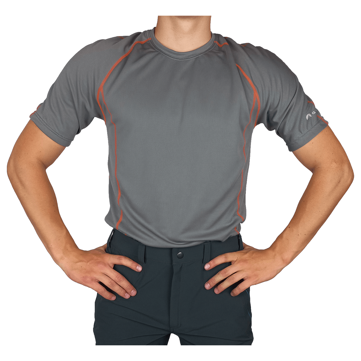 moska aktivna majica klif kratek rokav fit