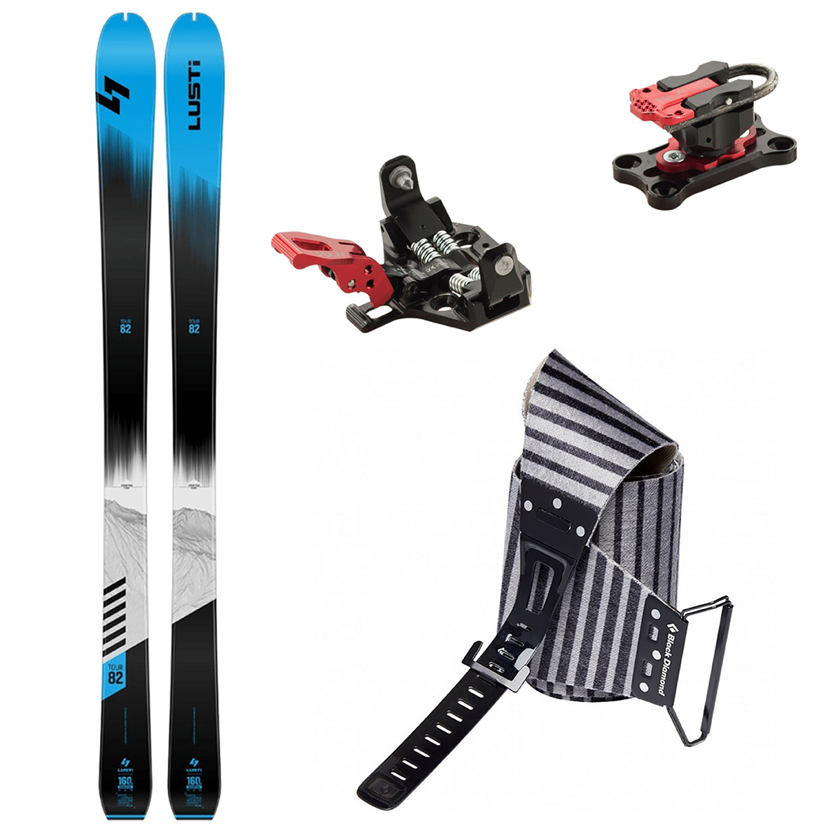 turno smucarski komplet lusti tour 82