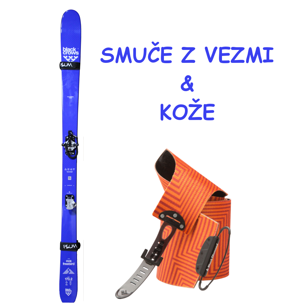 Izposoja turnih smuči Black Crows