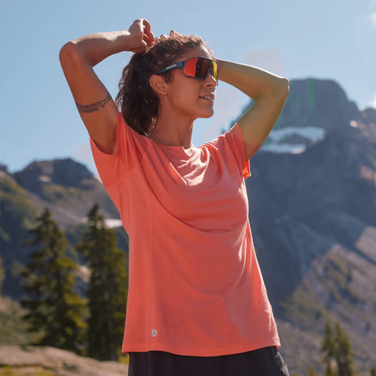 zenska merino majica active ultralite ss