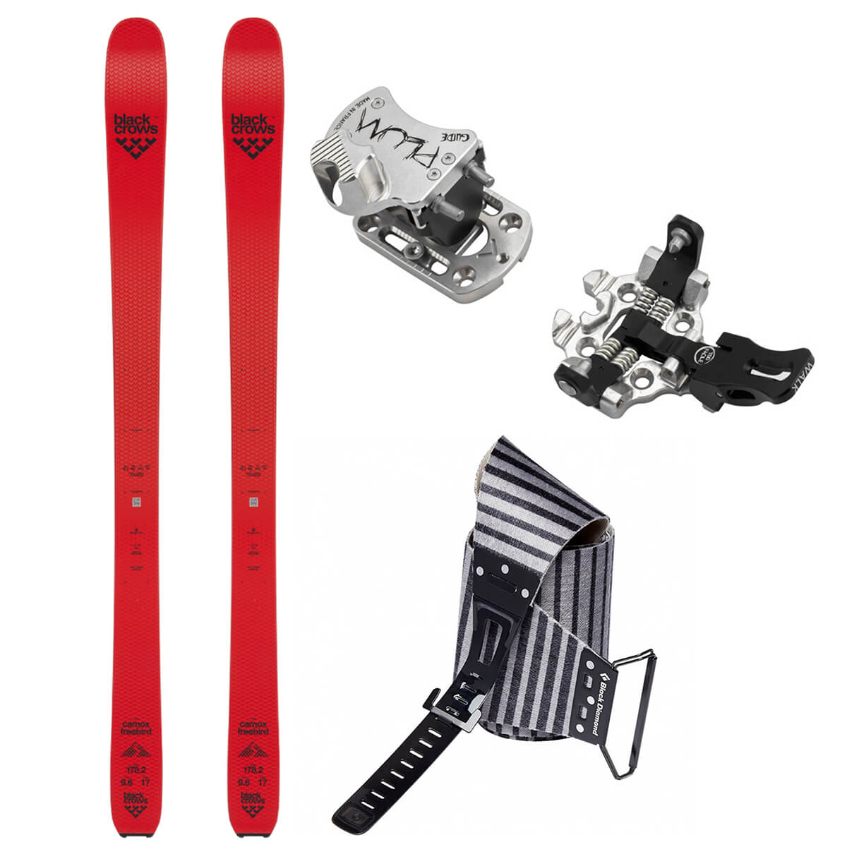 turno smucarski komplet camox freebird 164