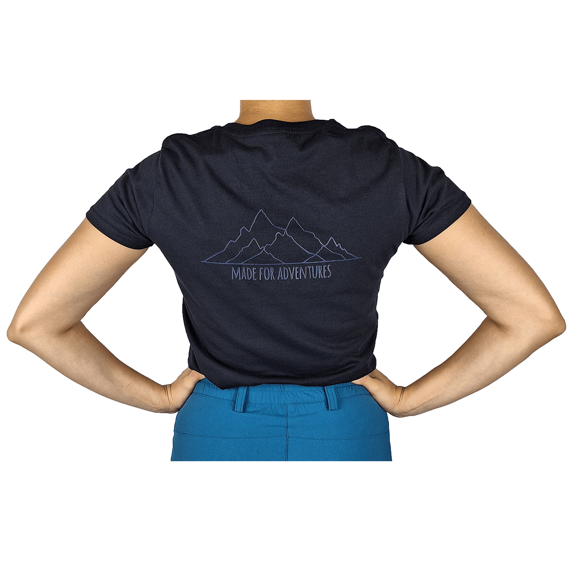 zenska majica s kratkimi rokavi made for adventures