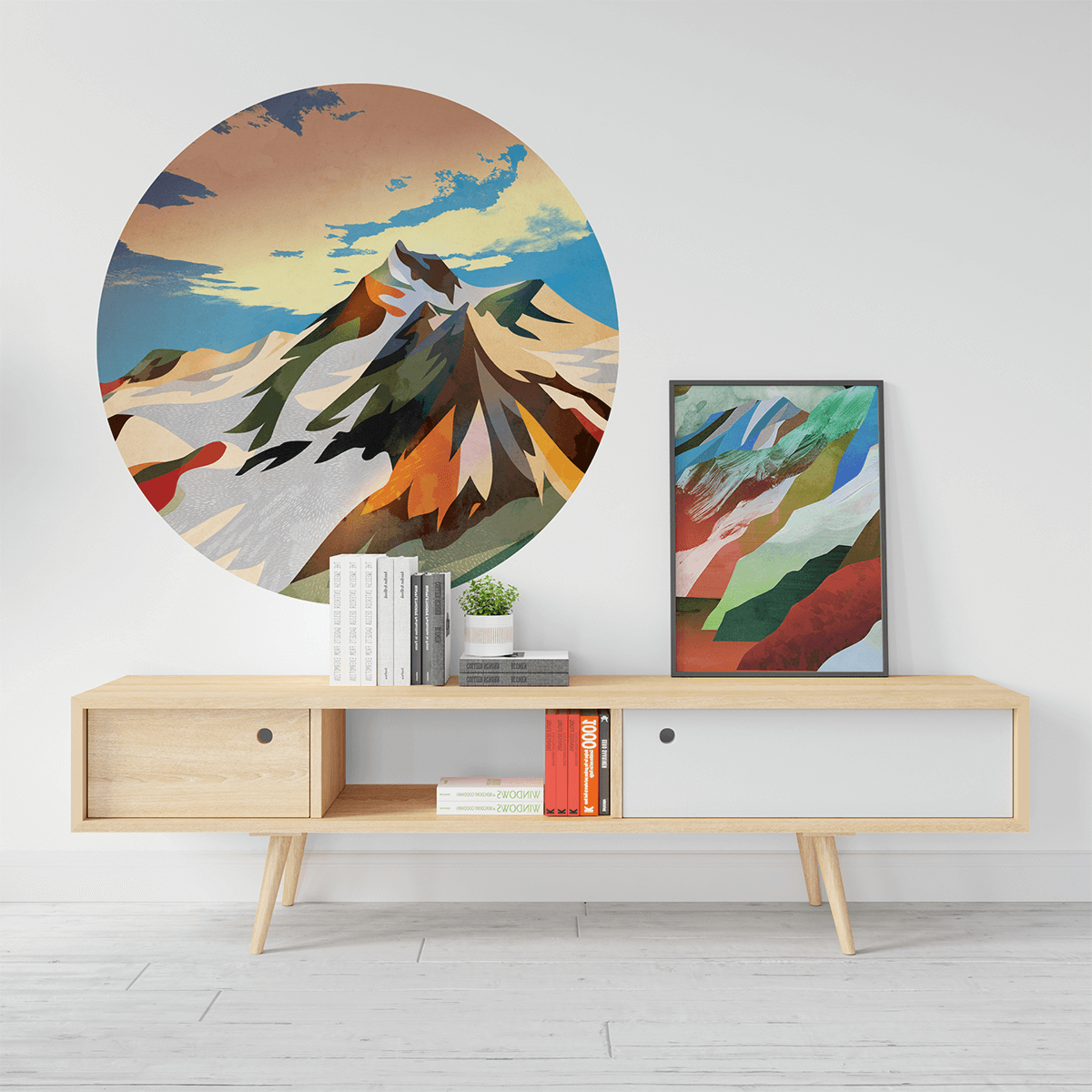 stenska prenosljiva nalepka durido gore