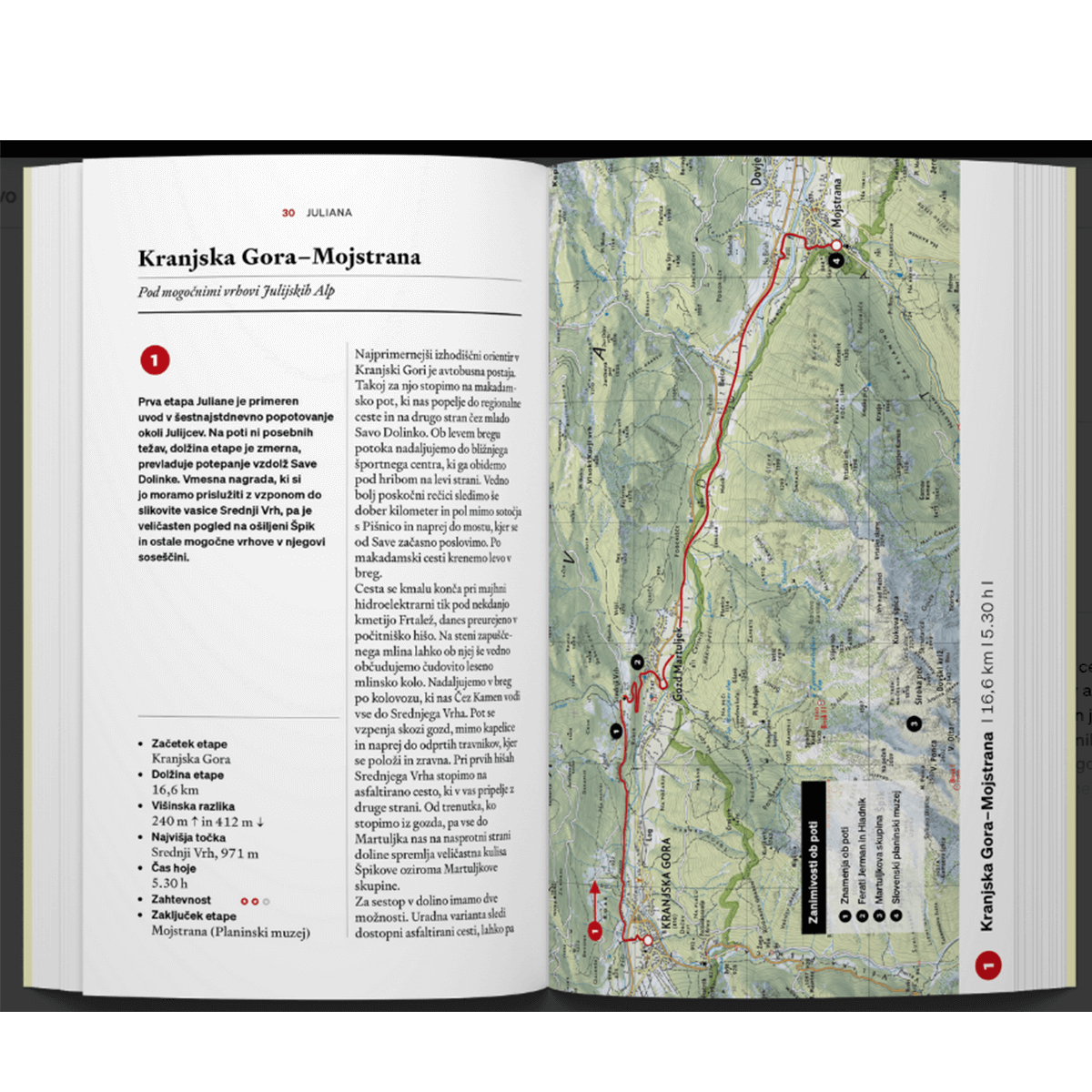 vodnik juliana trail