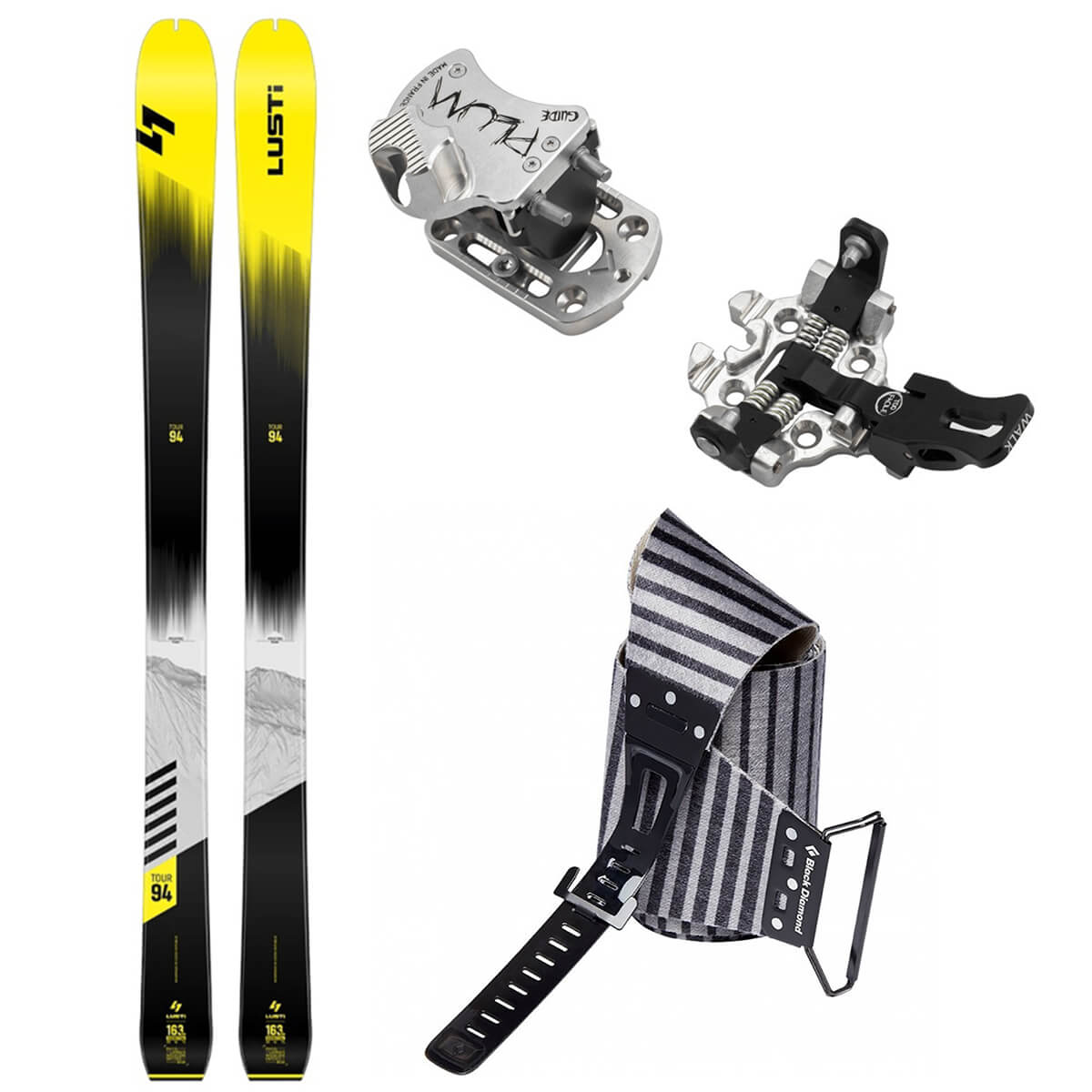 turno smucarski komplet lusti tour 94-163