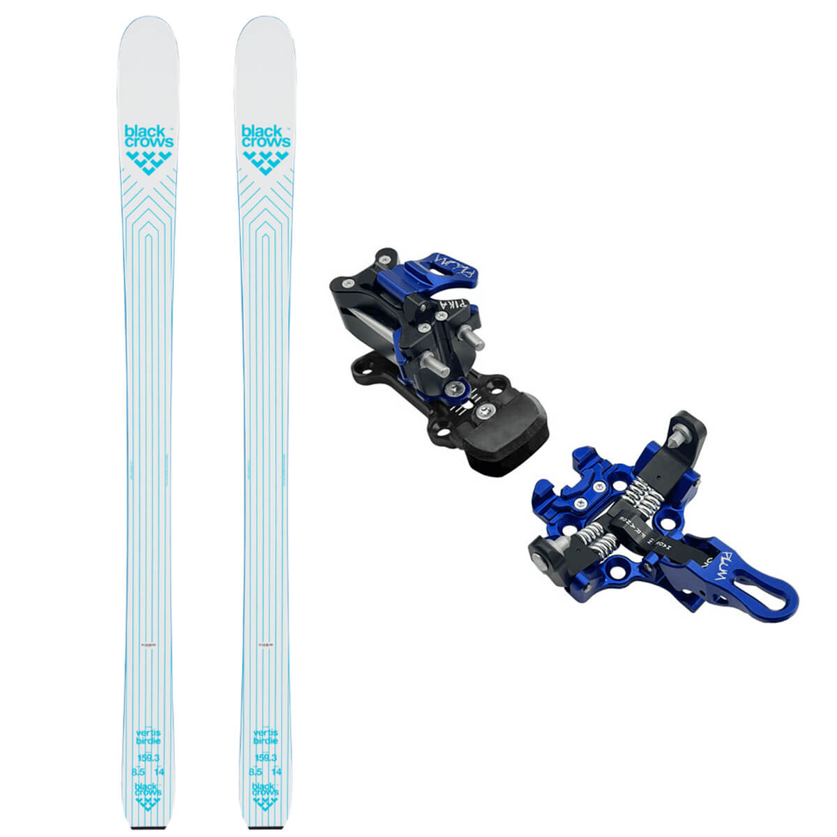 turno smucarski komplet vertis birdie 152