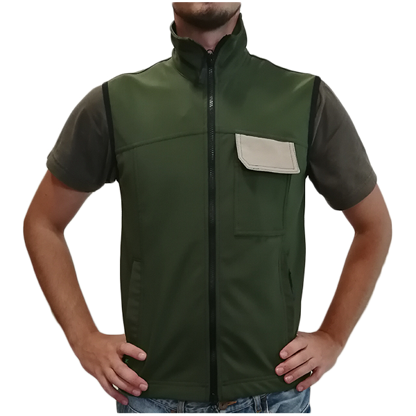 softshell brezrokavnik slatnik